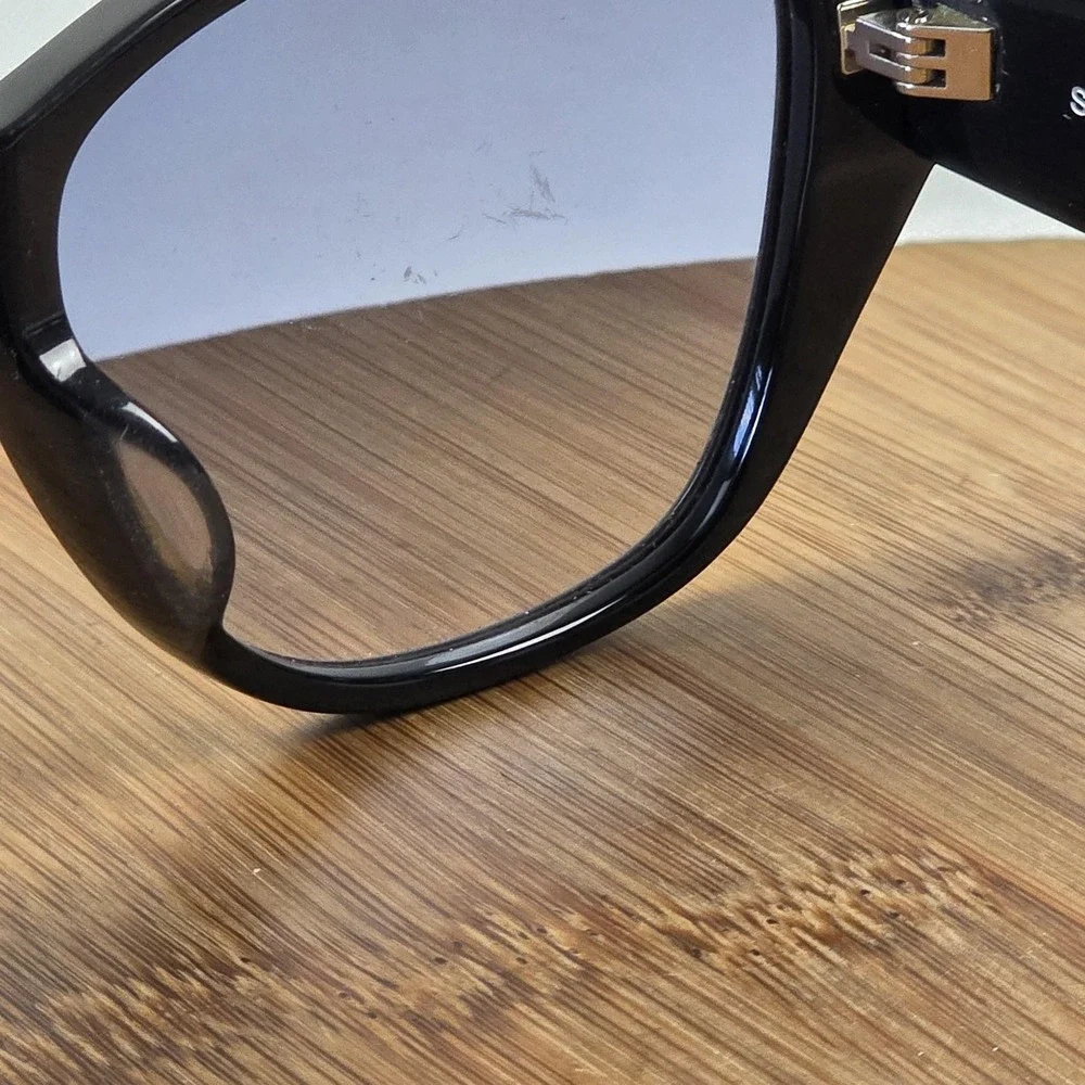 Saint Laurent SL M8/FN Sunglasses Womens 57-15 Black Gray Cat Eye Gradient Japan - Picture 6 of 16